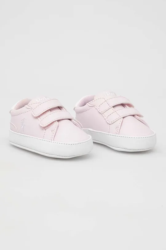 Βρεφικά παπούτσια Polo Ralph Lauren ροζ