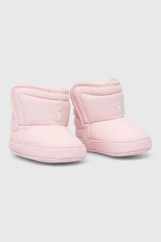 Черевики для немовля Polo Ralph Lauren рожевий