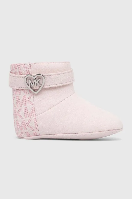 różowy Michael Kors sneakersy niemowlęce Dziewczęcy