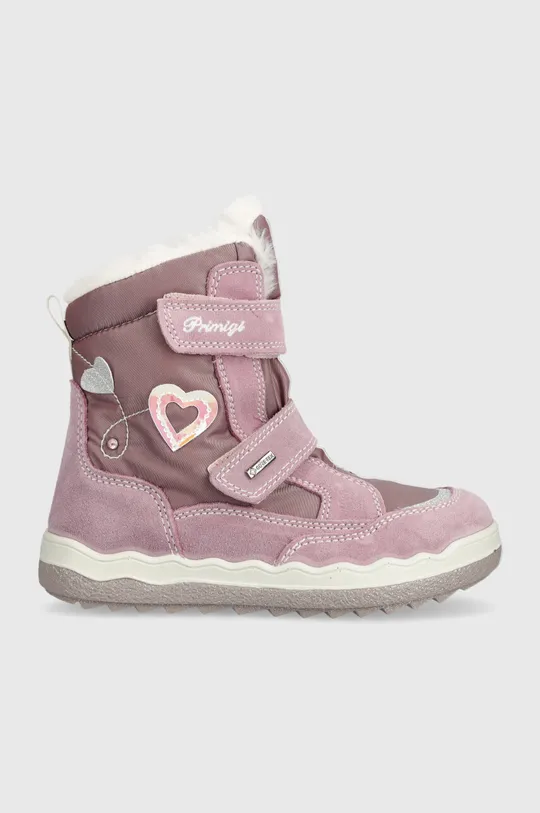 różowy Primigi buty zimowe dziecięce Dziewczęcy