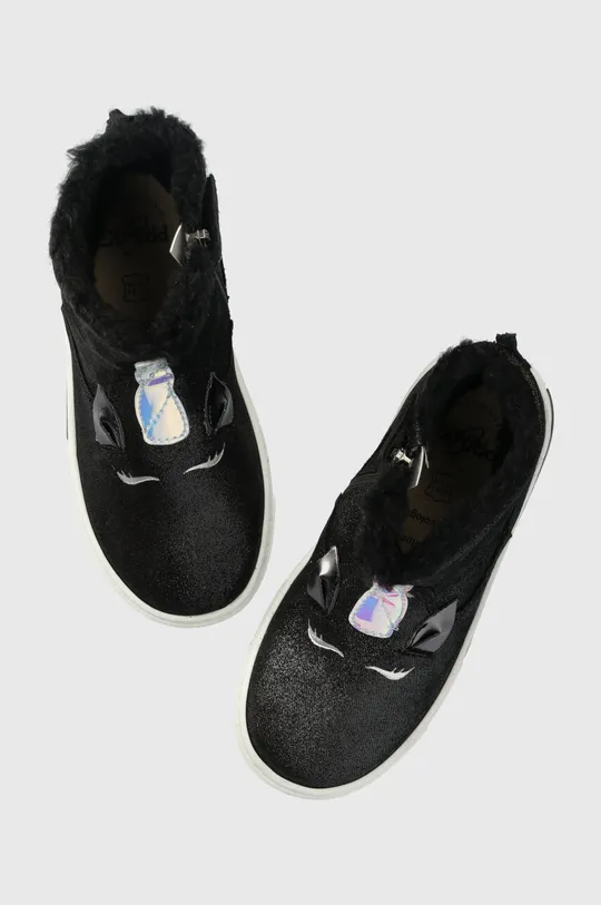 чорний Дитячі шкіряні туфлі Primigi Для дівчаток
