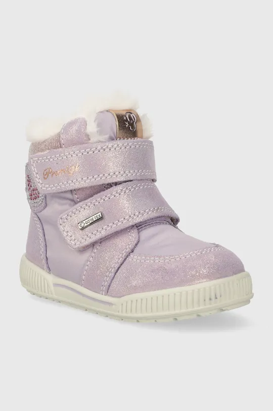 Detské zimné topánky Primigi fialová