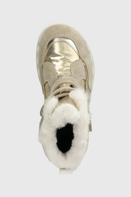 золотий Дитячі зимові черевики Primigi