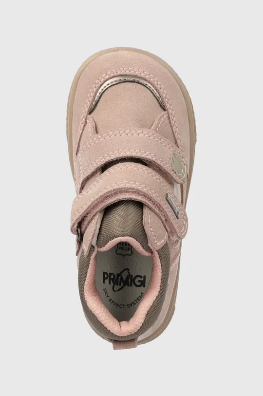 рожевий Дитячі замшеві туфлі Primigi