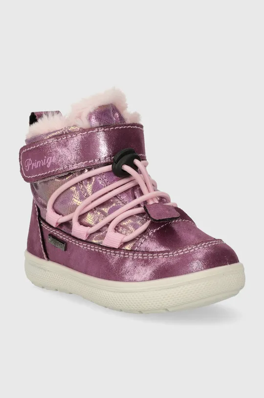Дитячі зимові черевики Primigi фіолетовий