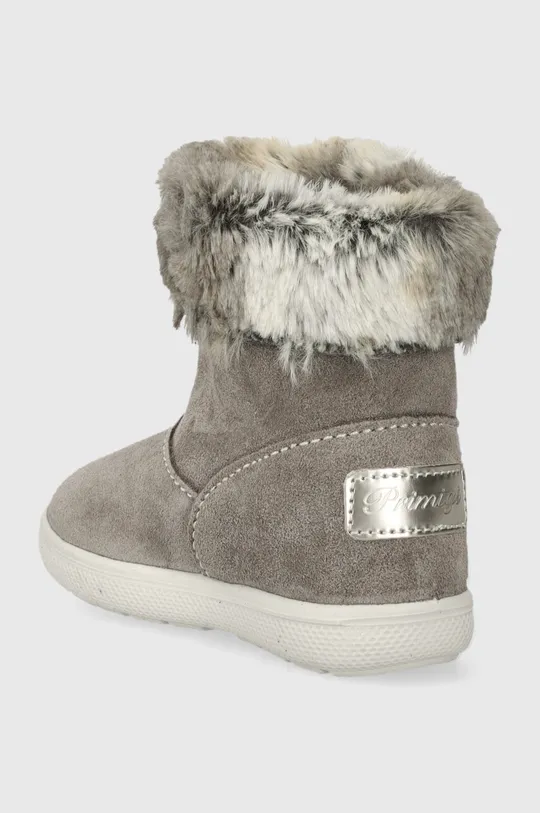 Παιδικές χειμερινές μπότες σουέτ Primigi Πάνω μέρος: Δέρμα σαμουά Εσωτερικό: Υφαντικό υλικό, Φυσικό δέρμα Σόλα: Συνθετικό ύφασμα