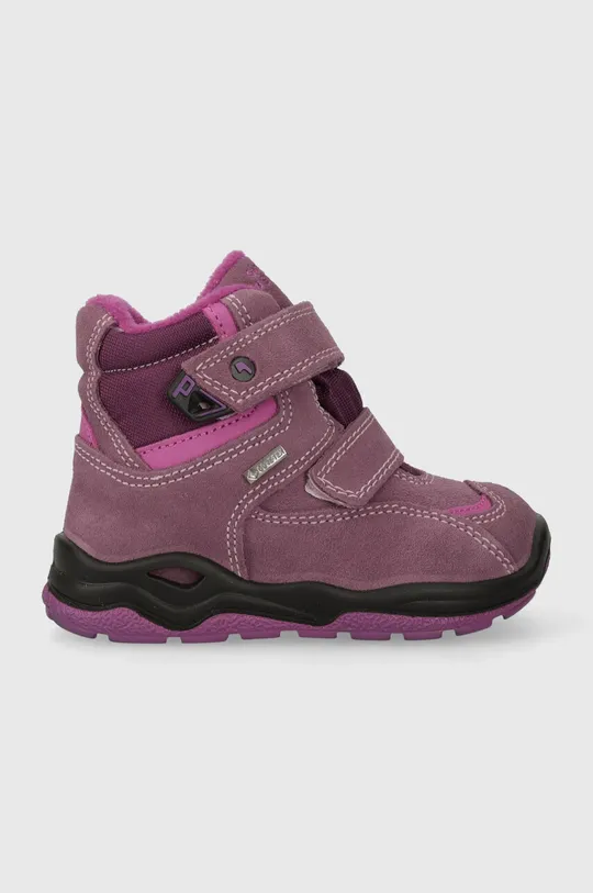 fioletowy Primigi buty zimowe dziecięce Dziewczęcy