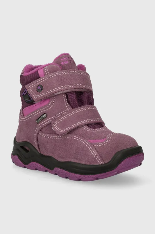 Дитячі зимові черевики Primigi фіолетовий