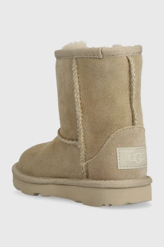 Dječje cipele za snijeg od brušene kože UGG T CLASSIC II Vanjski dio: Brušena koža Unutrašnji dio: Tekstilni materijal, Vuna Potplat: Sintetički materijal