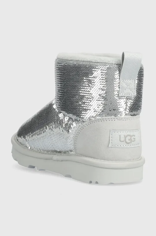 Dječje cipele za snijeg UGG KIDS CLASSIC MINI MIRROR BALL Vanjski dio: Tekstilni materijal Unutrašnji dio: Tekstilni materijal, Vuna Potplat: Sintetički materijal