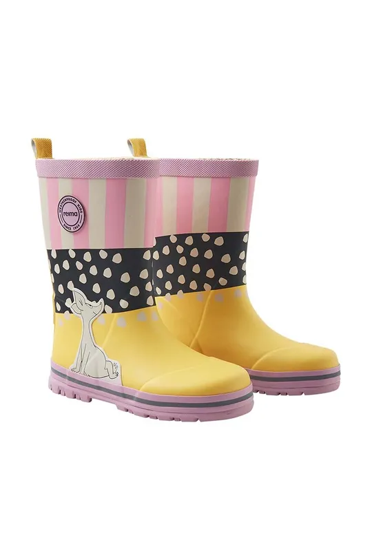Дитячі гумові чоботи Reima Magisk Moomin рожевий