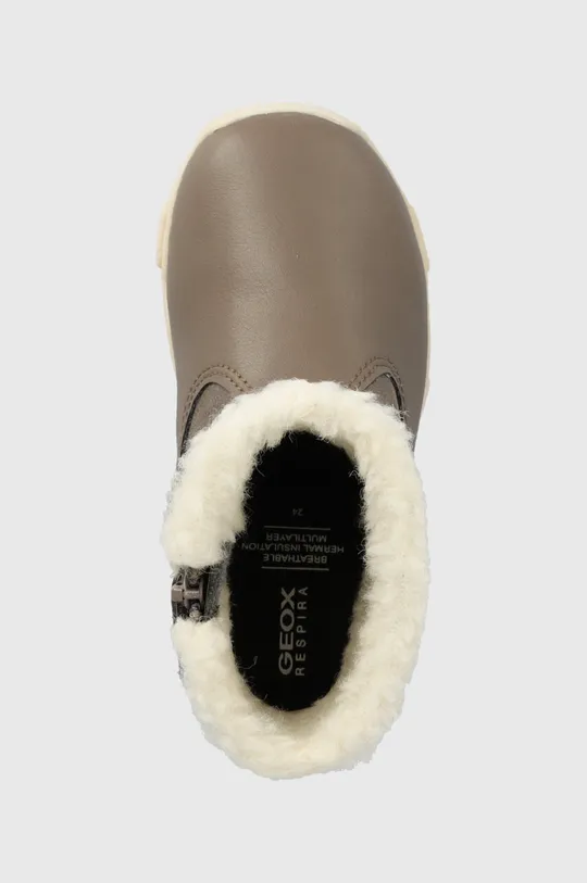 коричневий Дитячі зимові черевики Geox