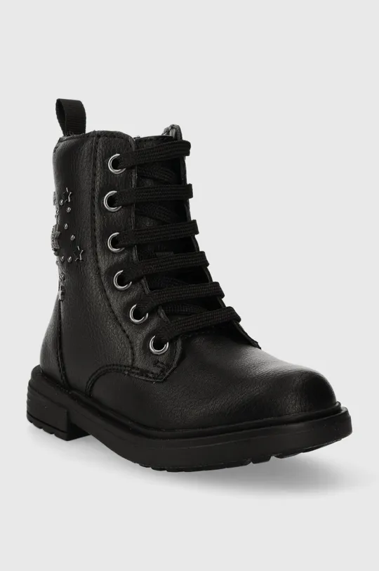 Zimné topánky Geox čierna
