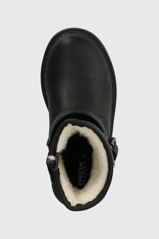 czarny Geox buty zimowe dziecięce