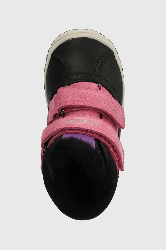 чорний Дитячі зимові черевики Geox B262LD 022FU B OMAR WPF