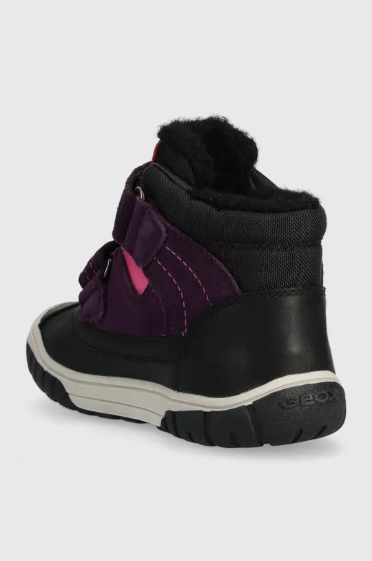 Geox buty zimowe dziecięce B262LD 022FU B OMAR WPF Cholewka: Materiał tekstylny, Skóra naturalna, Wnętrze: Materiał tekstylny, Podeszwa: Materiał syntetyczny