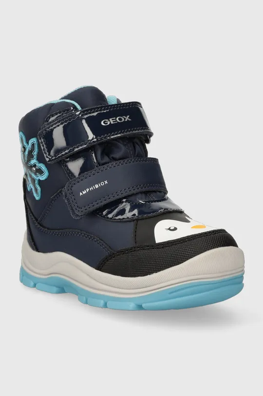 Παιδικές χειμερινές μπότες Geox B363WA 054FU B FLANFIL B ABX Πάνω μέρος: Συνθετικό ύφασμα, Υφαντικό υλικό Εσωτερικό: Υφαντικό υλικό, Μαλλί Σόλα: Συνθετικό ύφασμα