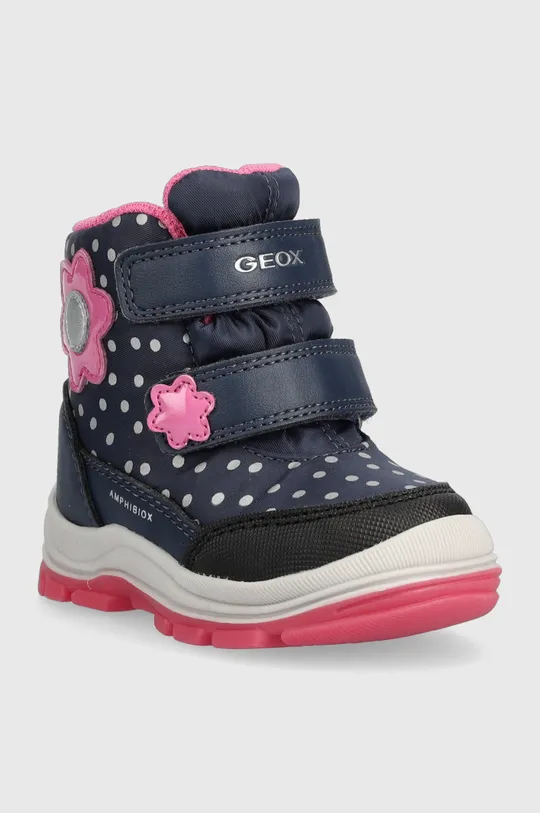 Geox scarpe invernali bambini B363WB 0MNBC B FLANFIL B ABX blu navy