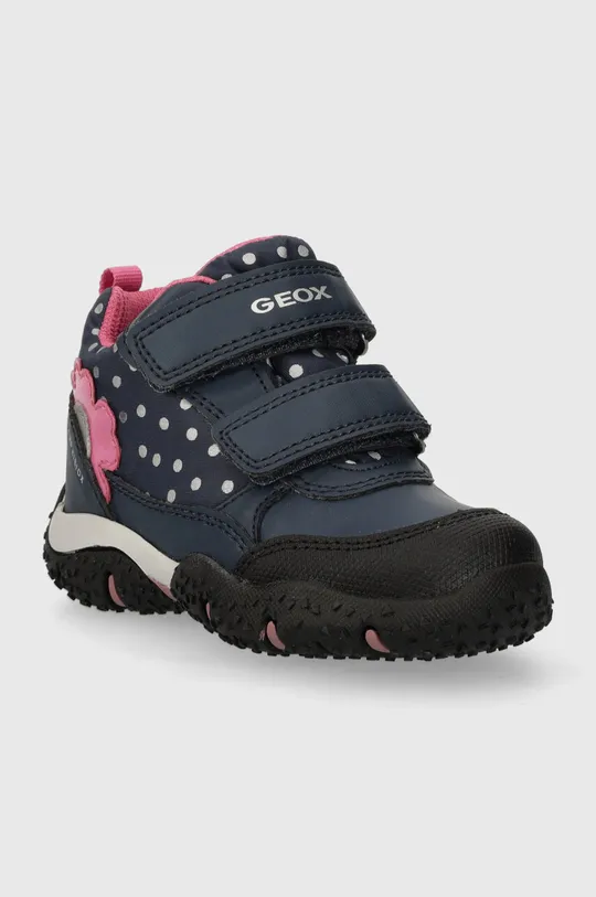Παιδικές χειμερινές μπότες Geox B2654A 0BCMN B BALTIC B ABX σκούρο μπλε