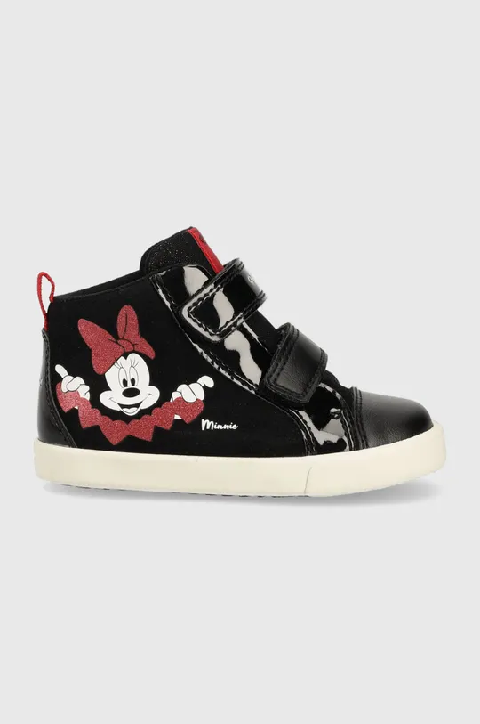 czarny Geox buty dziecięce x Disney Dziewczęcy