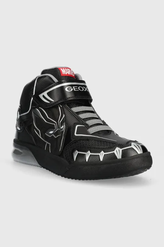 Geox scarpe da ginnastica per bambini x Marvel nero
