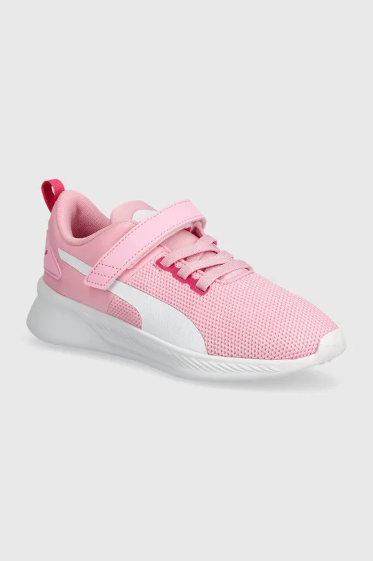 розовый Детские кроссовки Puma Flyer Runner V PS Для девочек
