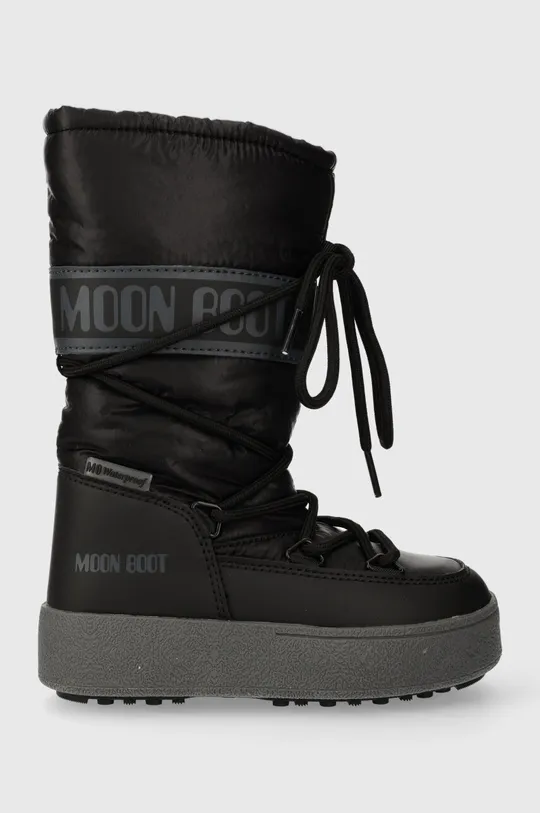 чорний Дитячі чоботи Moon Boot 34300200 MB JTRACK HIGH NYLON WP Для дівчаток
