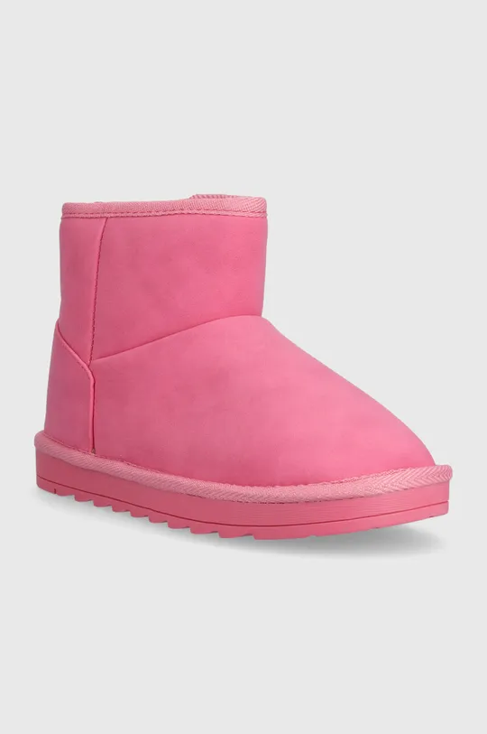 Παιδικές χειμερινές μπότες United Colors of Benetton ροζ