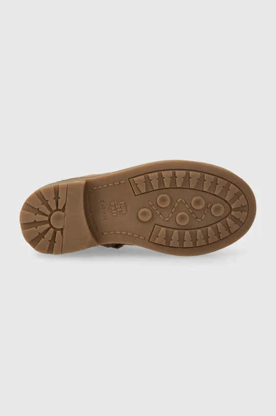 Дитячі замшеві черевики Pom D'api SISTER FEATHER Для дівчаток