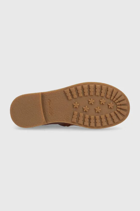 Дитячі шкіряні черевики Pom D'api TRIP JODZIP Для дівчаток