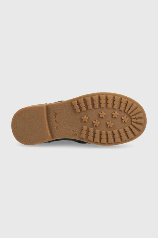 Детские замшевые ботинки Pom D'api TRIP HI LACE Для девочек