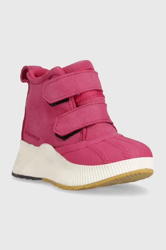 Παιδικές χειμερινές μπότες Sorel CHILDRENS OUT N ABOUT™ CLASSIC WP ροζ