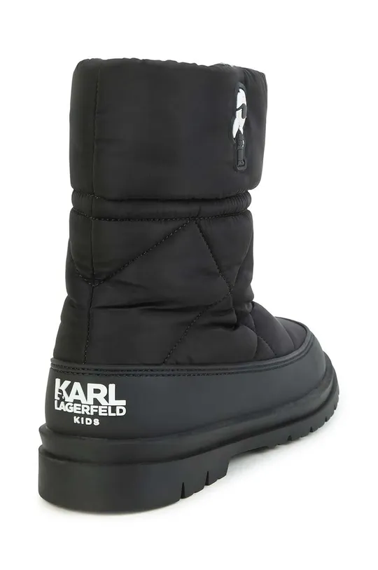 Karl Lagerfeld śniegowce dziecięce Materiał syntetyczny