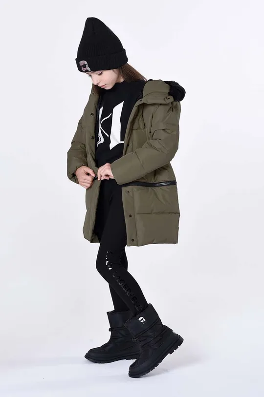 crna Dječje cipele za snijeg Karl Lagerfeld Dječji