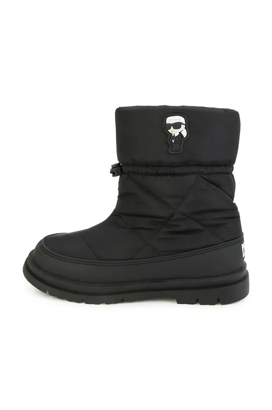 μαύρο Παιδικές μπότες χιονιού Karl Lagerfeld