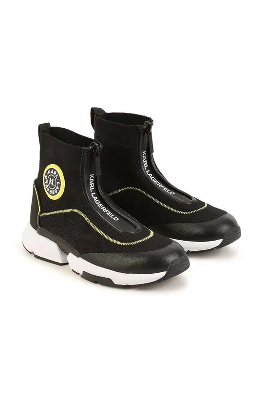 μαύρο Παιδικά αθλητικά παπούτσια Karl Lagerfeld