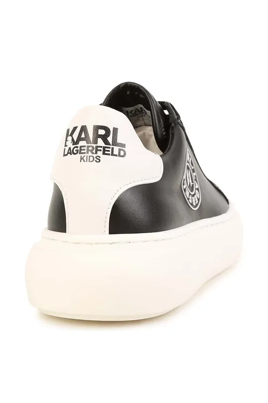 Детские кожаные кроссовки Karl Lagerfeld  Голенище: Натуральная кожа Внутренняя часть: Текстильный материал Подошва: Синтетический материал