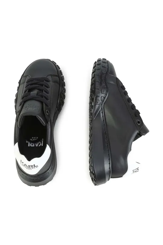 Παιδικά δερμάτινα αθλητικά παπούτσια Karl Lagerfeld