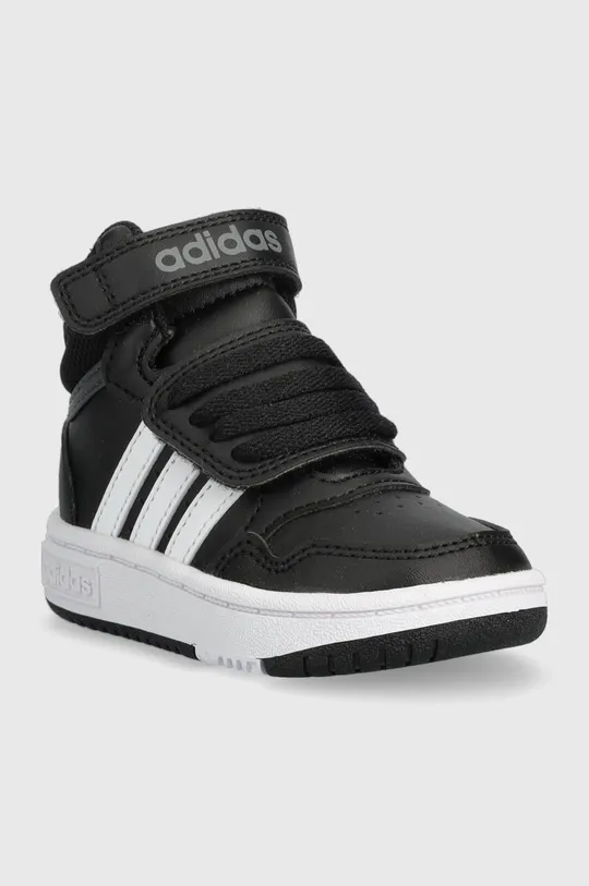 Παιδικά αθλητικά παπούτσια adidas Originals HOOPS MID 3. AC I μαύρο