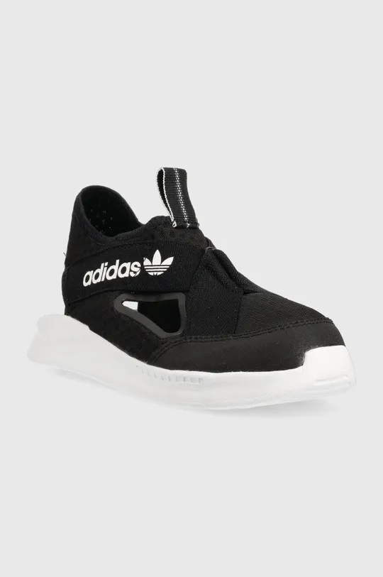 Detské sandále adidas Originals 36 SANDAL C čierna
