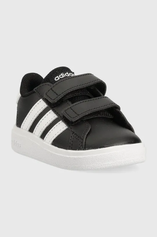 Παιδικά αθλητικά παπούτσια adidas GRAND COURT μαύρο