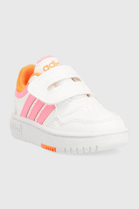 adidas Originals sneakersy dziecięce HOOPS 3. CF I biały