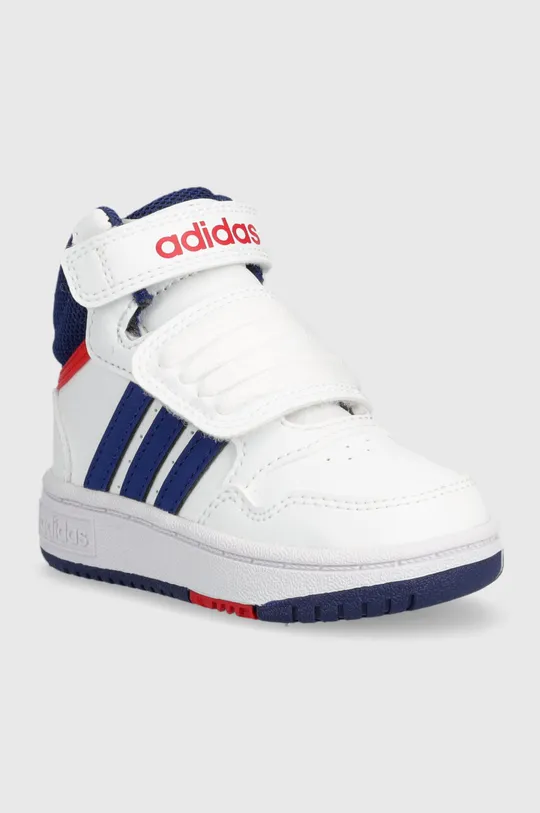 Παιδικά αθλητικά παπούτσια adidas Originals HOOPS MID 3.0 AC I λευκό
