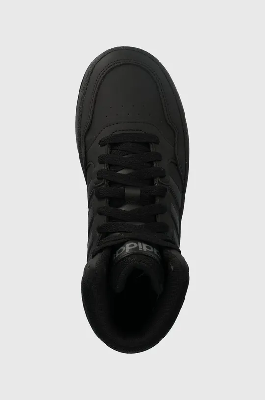 μαύρο Παιδικά αθλητικά παπούτσια adidas Originals HOOPS MID 3.0 K