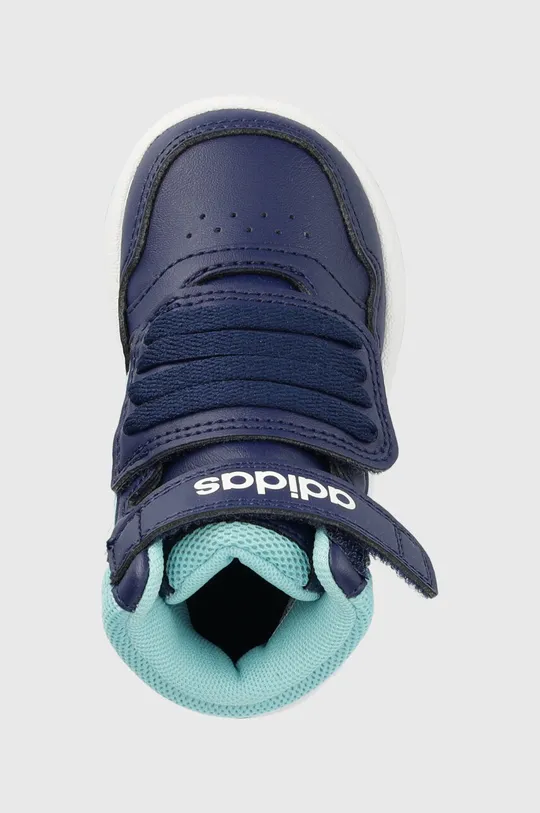 niebieski adidas Originals sneakersy dziecięce HOOPS MID 3.0 AC I