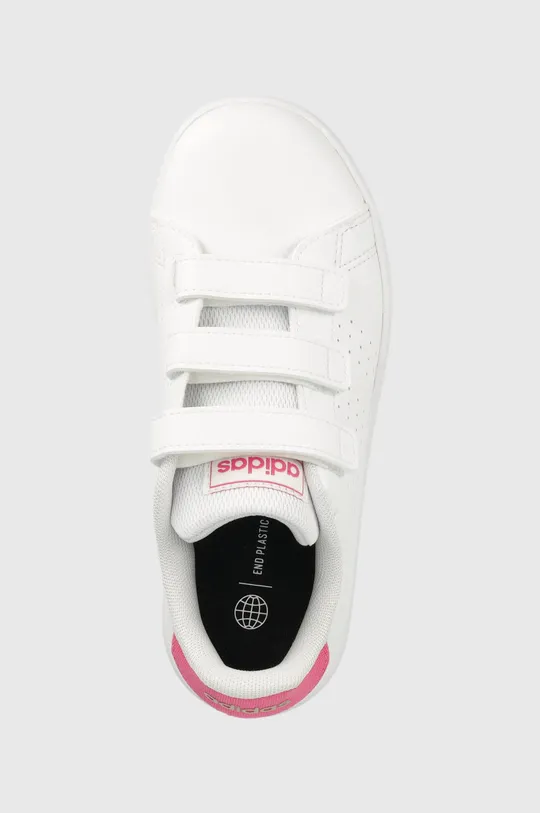 biały adidas sneakersy dziecięce Advantage Cf