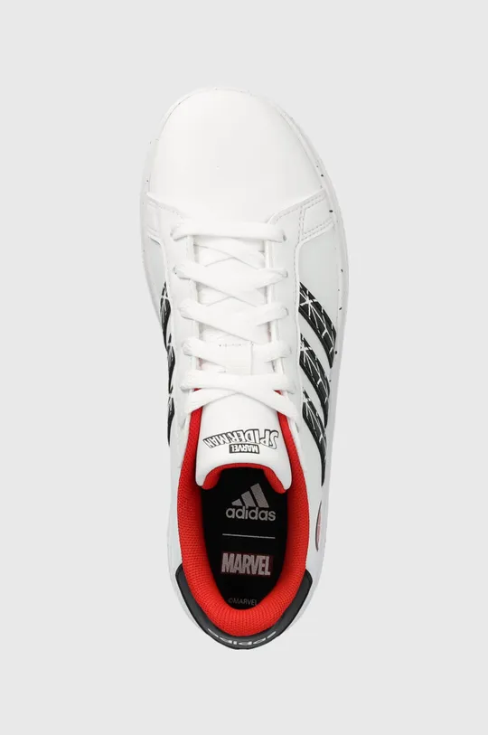 biały adidas sneakersy dziecięce x Marvel, GRAND COURT Spider