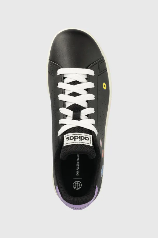 fekete adidas sportcipő ADVANTAGE K