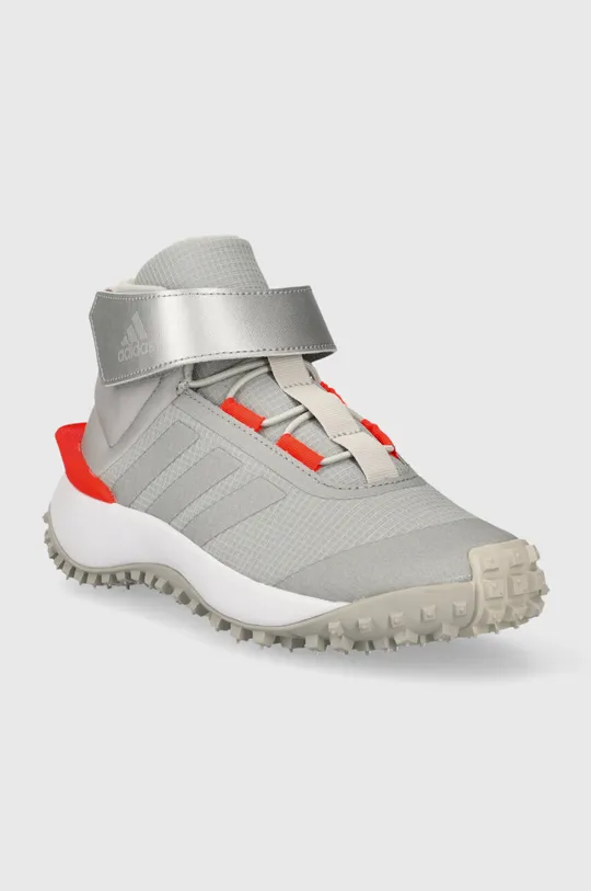 adidas sneakersy dziecięce FORTATRAIL EL K szary