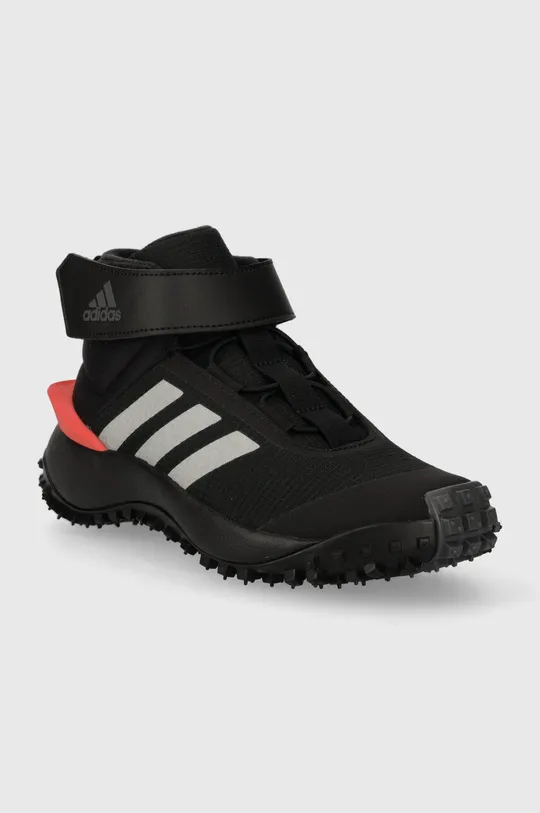 Detské topánky adidas FORTATRAIL EL K čierna
